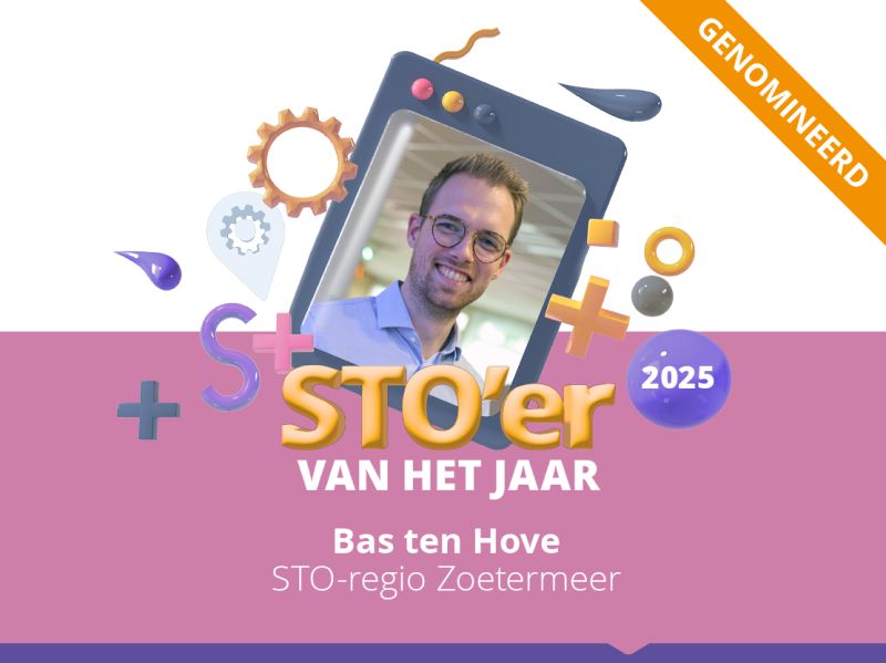 Bas ten Hove benoemd tot STO’er van het jaar