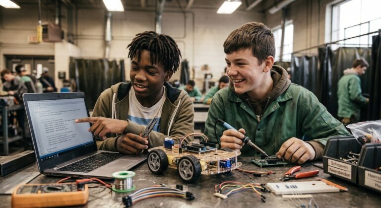 Bouw je eigen robot - workshop robotica