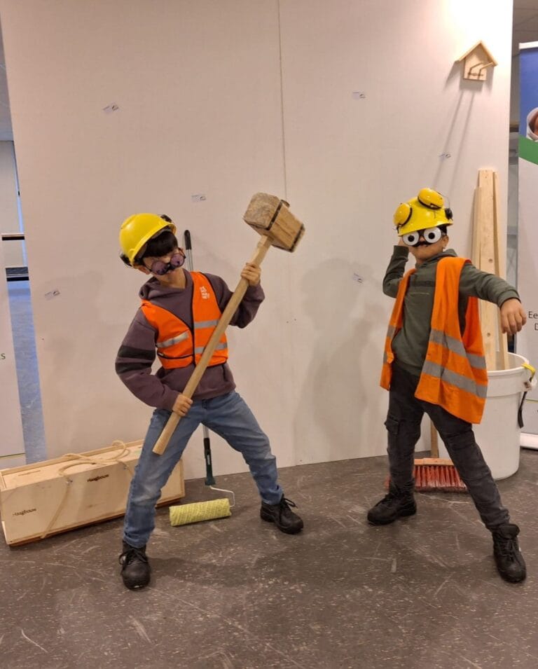 metselen in de klas